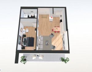 Appartement 2 chambres à vendre dans Cluj-napoca, zone Borhanci