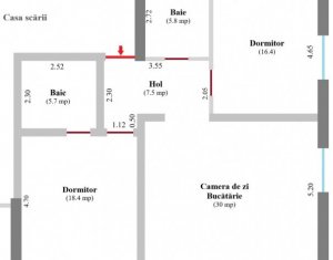 Appartement 3 chambres à vendre dans Cluj-napoca, zone Baciu