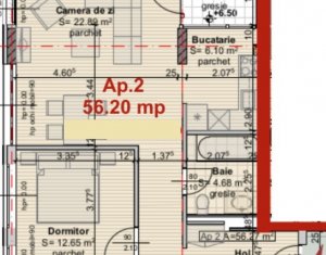 Appartement 2 chambres à vendre dans Cluj-napoca, zone Centru