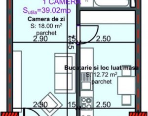 Appartement 1 chambres à vendre dans Cluj-napoca, zone Marasti