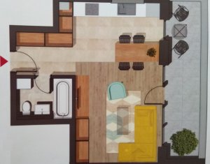 Lakás 1 szobák eladó on Cluj-napoca, Zóna Buna Ziua