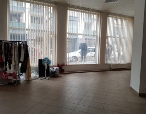 Üzlethelyiség kiadó, 115m2 on Cluj-napoca, Zóna Centru