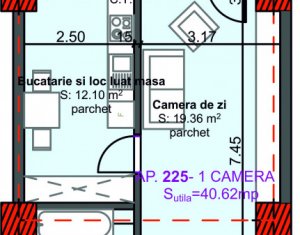 Appartement 2 chambres à vendre dans Cluj-napoca, zone Marasti