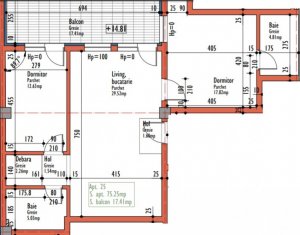 Appartement 3 chambres à vendre dans Cluj-napoca, zone Centru