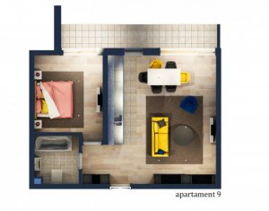 , 52m2 on Floresti