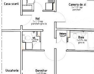 Appartement 3 chambres à vendre dans Cluj-napoca, zone Marasti