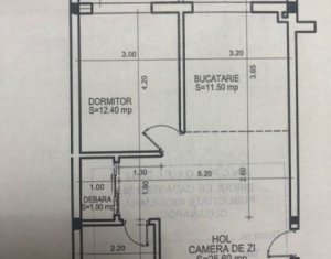 Appartement 2 chambres à vendre dans Floresti