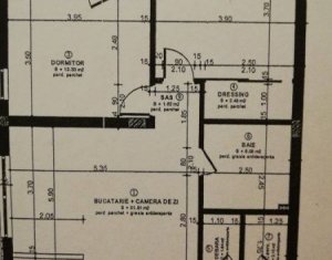 Appartement 3 chambres à vendre dans Floresti