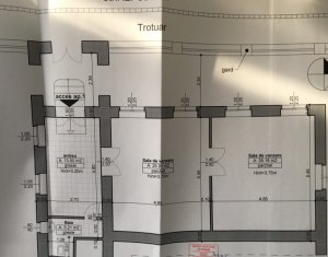 Espace Commercial à louer dans Cluj-napoca, zone Centru