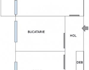 Appartement 2 chambres à vendre dans Cluj-napoca, zone Manastur