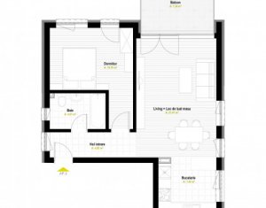 Appartement 2 chambres à vendre dans Cluj-napoca, zone Centru