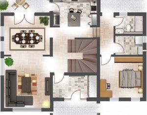 Maison 6 chambres à vendre dans Cluj-napoca, zone Andrei Muresanu
