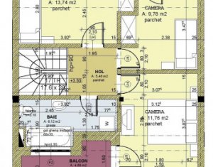 Maison 4 chambres à vendre dans Cluj-napoca, zone Manastur