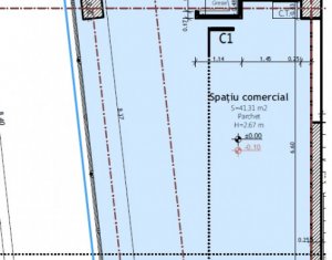 Espace Commercial à louer dans Cluj-napoca, zone Centru