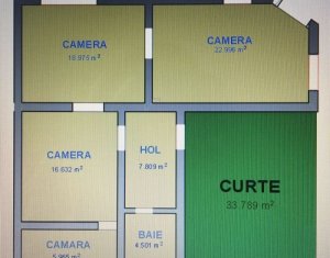 Maison 3 chambres à vendre dans Cluj-napoca, zone Marasti
