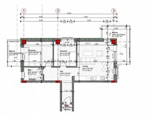 Appartement 3 chambres à vendre dans Cluj-napoca, zone Intre Lacuri