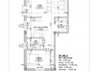 Appartement 2 chambres à vendre dans Cluj-napoca