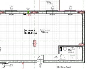Espace Commercial à vendre, 66.11m2 dans Cluj-napoca, zone Floresti