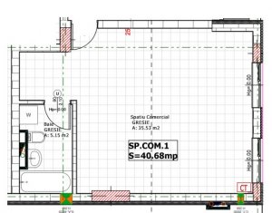 Espace Commercial à vendre dans Cluj-napoca, zone Floresti