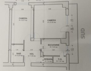 Appartement 2 chambres à vendre dans Cluj-napoca, zone Gheorgheni