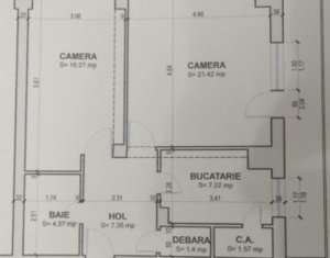 Appartement 2 chambres à vendre dans Cluj-napoca, zone Gheorgheni