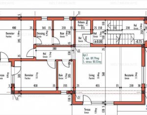 , 90m2 dans Cluj-napoca, zone Manastur