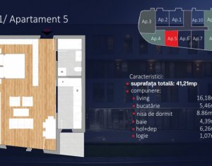 Appartement 1 chambres à vendre dans Cluj-napoca