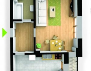 , 39.38m2 dans Cluj-napoca, zone Gheorgheni