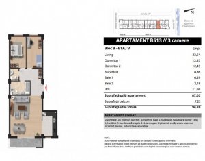 Appartement 3 chambres à vendre dans Cluj-napoca, zone Gheorgheni