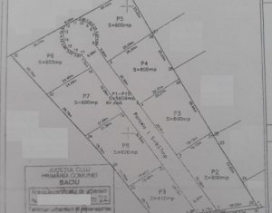 Parcela 600 mp, pozitie elevata, proiect cu 7 parcele, Popesti 