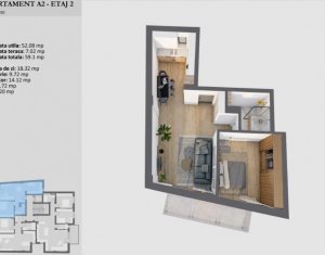 Apartamente de  2 camere, imobil nou de lux, zona centrala !