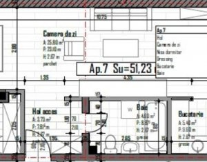 Appartement 2 chambres à vendre dans Floresti