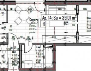Appartement 2 chambres à vendre dans Floresti