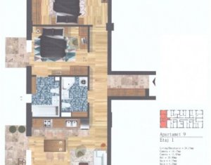 Appartement 3 chambres à vendre dans Cluj-napoca