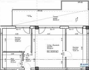 Appartement 2 chambres à vendre dans Cluj-napoca