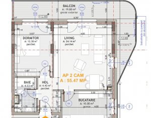 , 55.47m2 dans Floresti