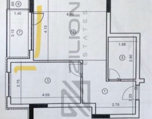 Appartement 3 chambres à vendre dans Floresti