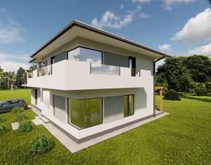 Casa individuala, 4 camere, 117 mp utili, 500 mp teren, Chinteni 