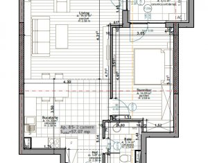 Appartement 2 chambres à vendre dans Cluj-napoca, zone Zorilor