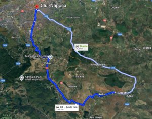 Teren extravilan in Rediu - Aiton, 4300 mp, la 150 m distanta de intravilan 