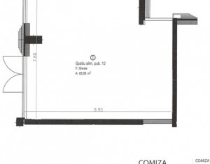 Espace Commercial à louer dans Cluj-napoca, zone Sopor