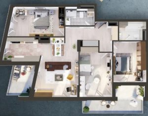 , 100m2 dans Cluj-napoca, zone Iris