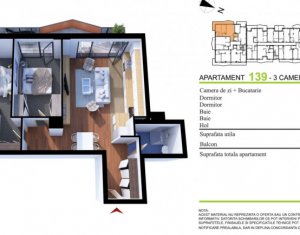 Appartement 3 chambres à vendre dans Cluj-napoca, zone Gheorgheni