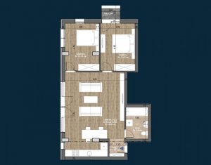 , 67.89m2 dans Cluj-napoca, zone Centru