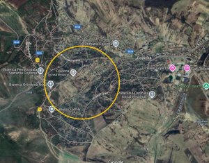 Cojocna, intravilan, 2690mp, priveliste peste sat, liniste aer curat