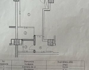 Appartement 1 chambres à vendre dans Cluj-napoca, zone Manastur