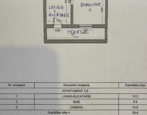 Appartement 3 chambres à vendre dans Floresti