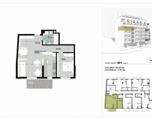 Appartement 2 chambres à vendre dans Cluj-napoca, zone Marasti