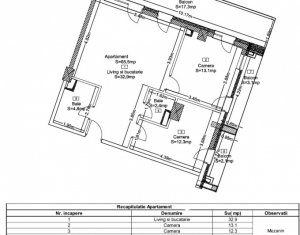 Appartement 3 chambres à vendre dans Cluj-napoca, zone Zorilor