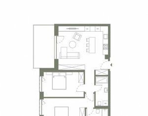 Appartement 3 chambres à vendre dans Cluj-napoca, zone Gara